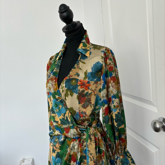 ZARA floral mini dress - Picture 4 of 6